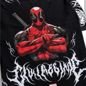 CIVIL REGIME X DARC SPORT X MARVEL DEADPOOL “METAL CORE” SHIRT
